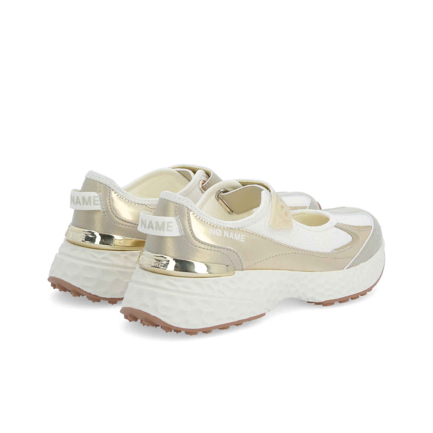 CARTER 2.0 BABIES W - KNIT/STAMP/MAT - BLANC CASSE/OR